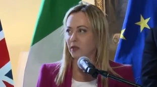 Giorgia Meloni a Londra: "Contate sempre su di me", la sfida del premier