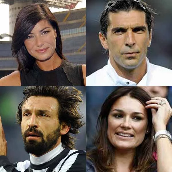 D'Amico, Buffon, Pirlo, Seredova