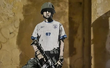 Italia-Israele, orrore vicino alla Figc: il murale dell'odio