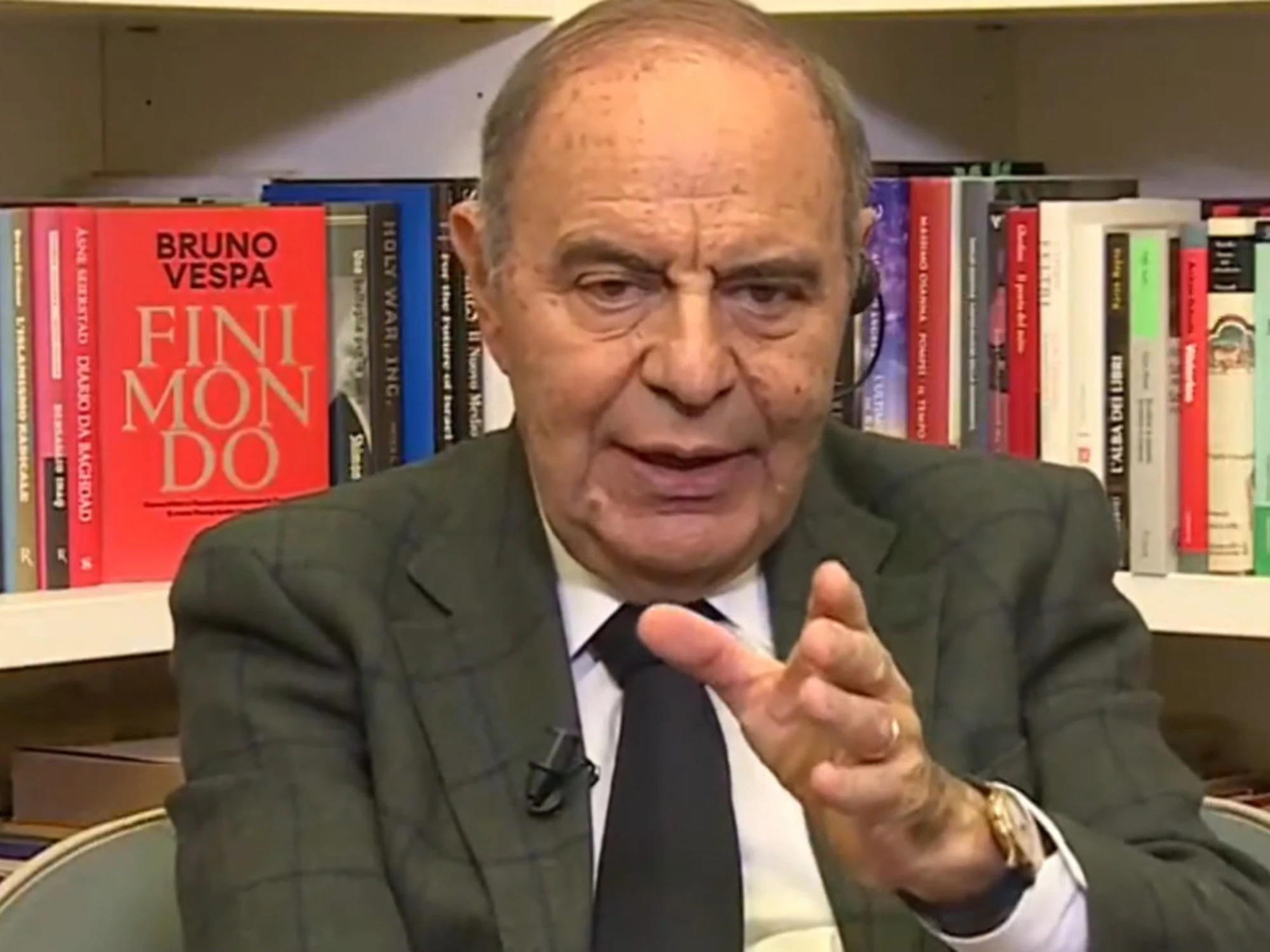 TeleMeloni? Bruno Vespa si scatena in conferenza stampa: sinistra muta