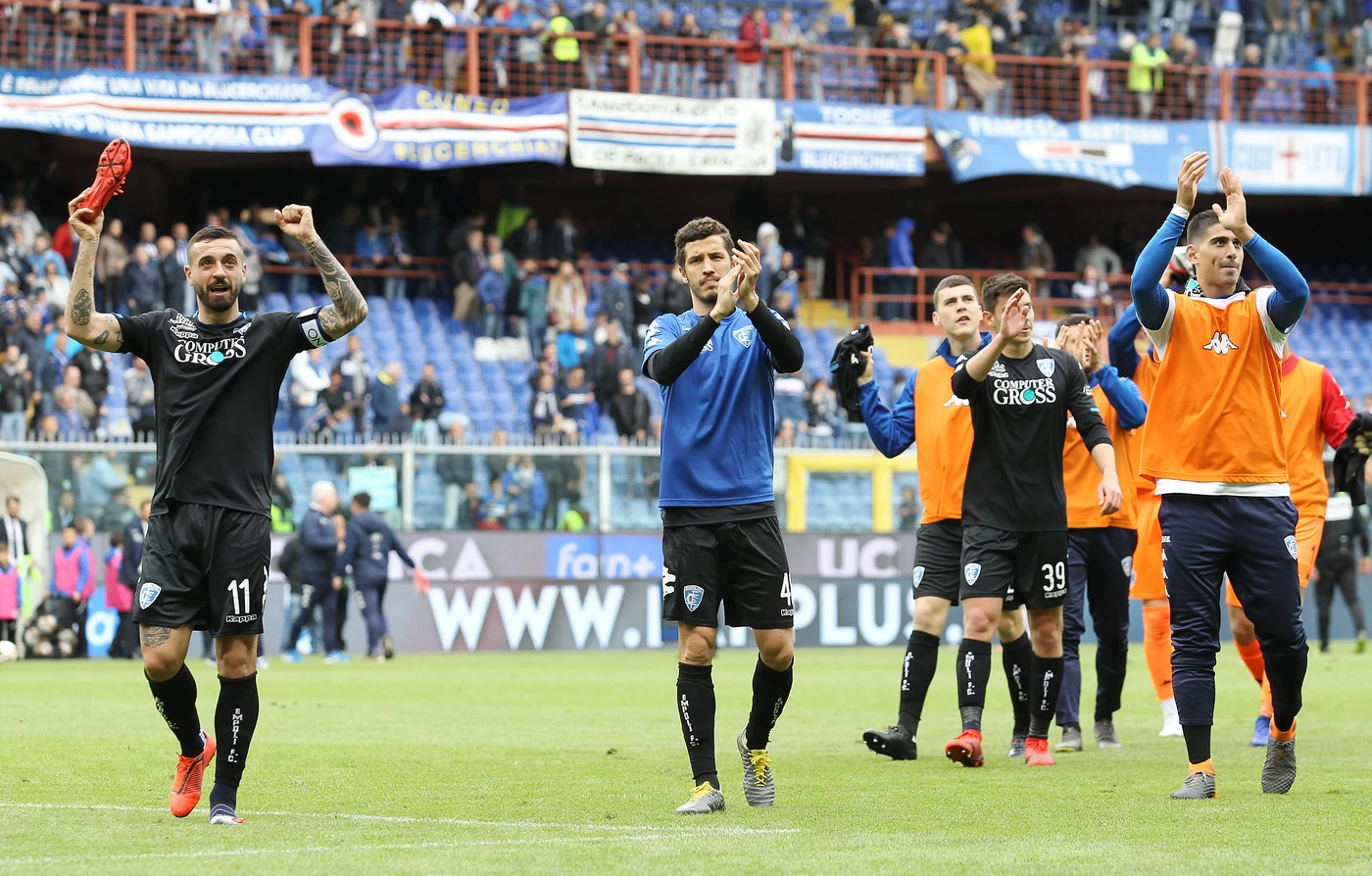 Empoli-Udinese, 3 punti d'oro. Ko per Frosinone e Sampdoria: salvezza, la corsa si infiamma