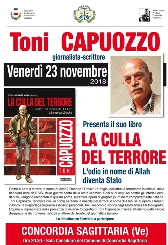 Toni Capuozzo, il titolo durissimo del suo libro su islam e terrorismo: ecco chi parla chiaro