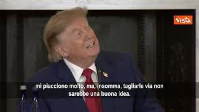 Trump scherza con Rubio al Dipartimento di Stato: Le colonne corinzie le porto nello studio Ovale