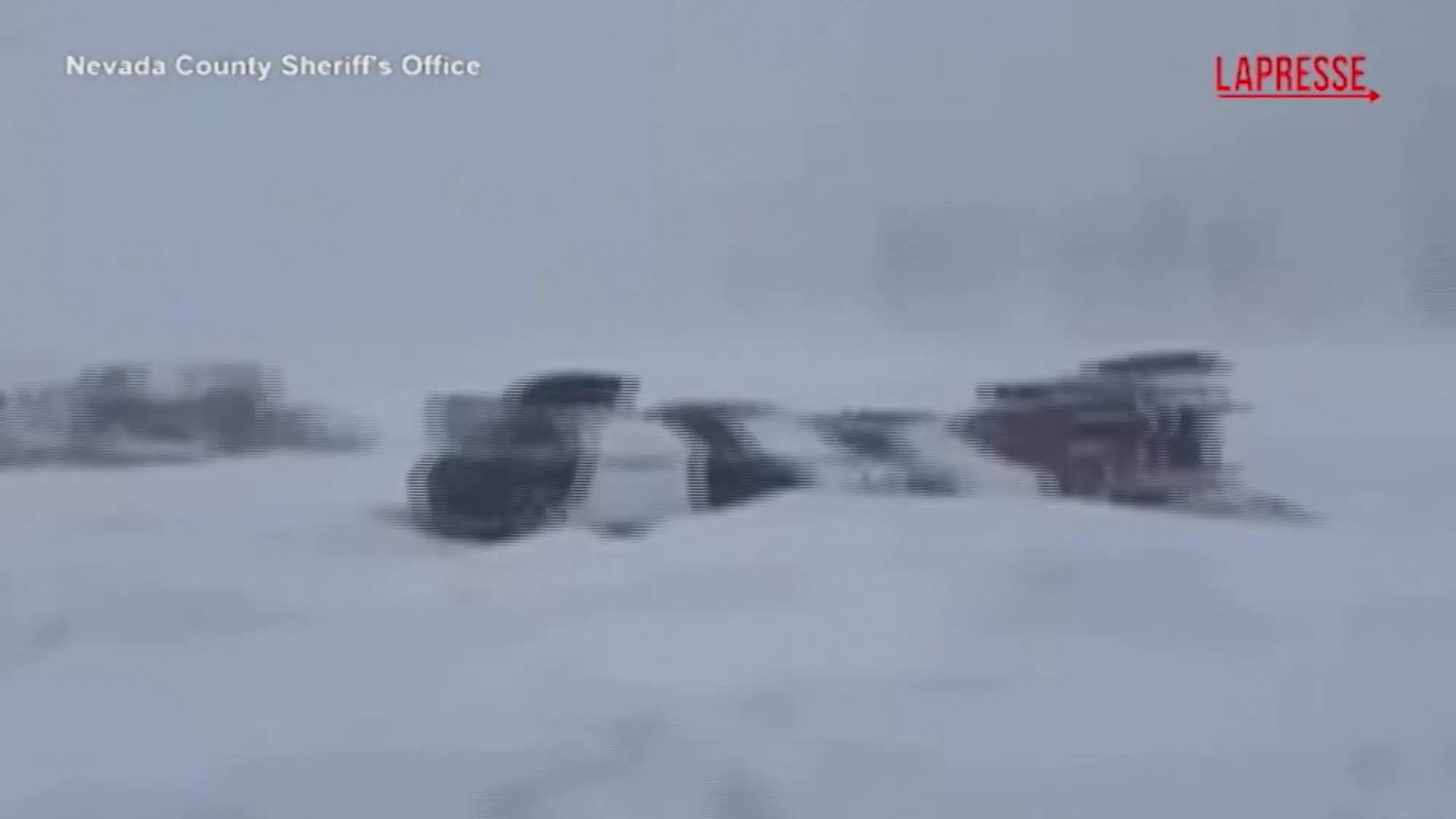 Usa, valanga nel nord della California: 10 dispersi