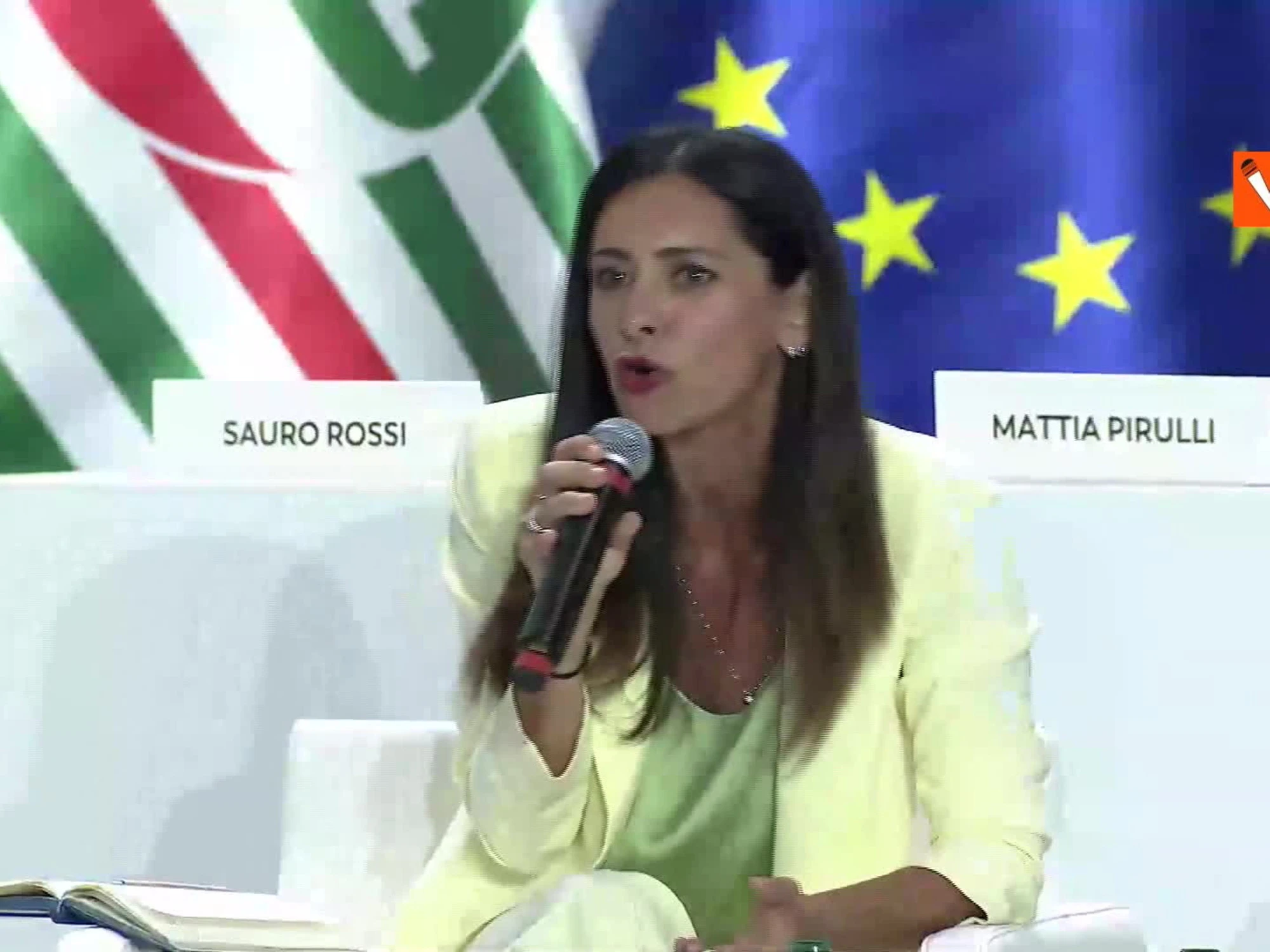 &quot;Lo avete invitato voi&quot;: Tajani-Picierno, figuraccia Pd <span style="color: rgb(153, 0, 0);">Video</span>