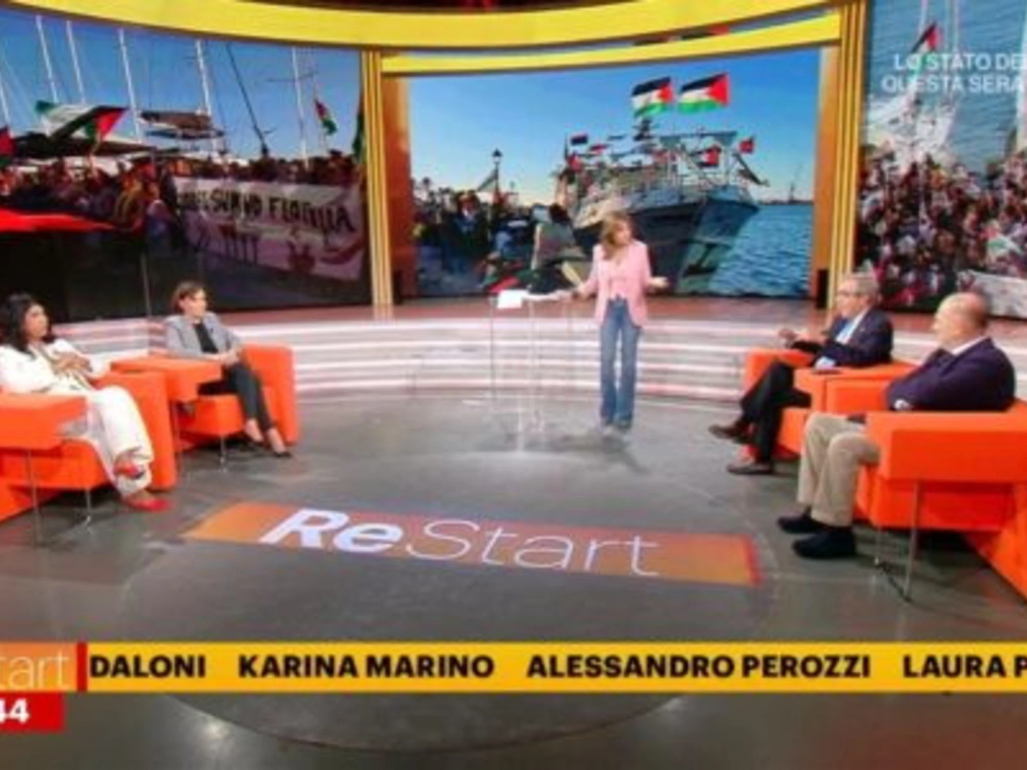 Gasparri smonta la Goracci: "Non hanno bruciato bimbi?", è caos