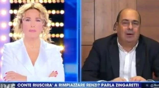 Domenica Live, Nicola Zingaretti sulla crisi di governo fa un appello: "È il momento della serietà e responsabilità"