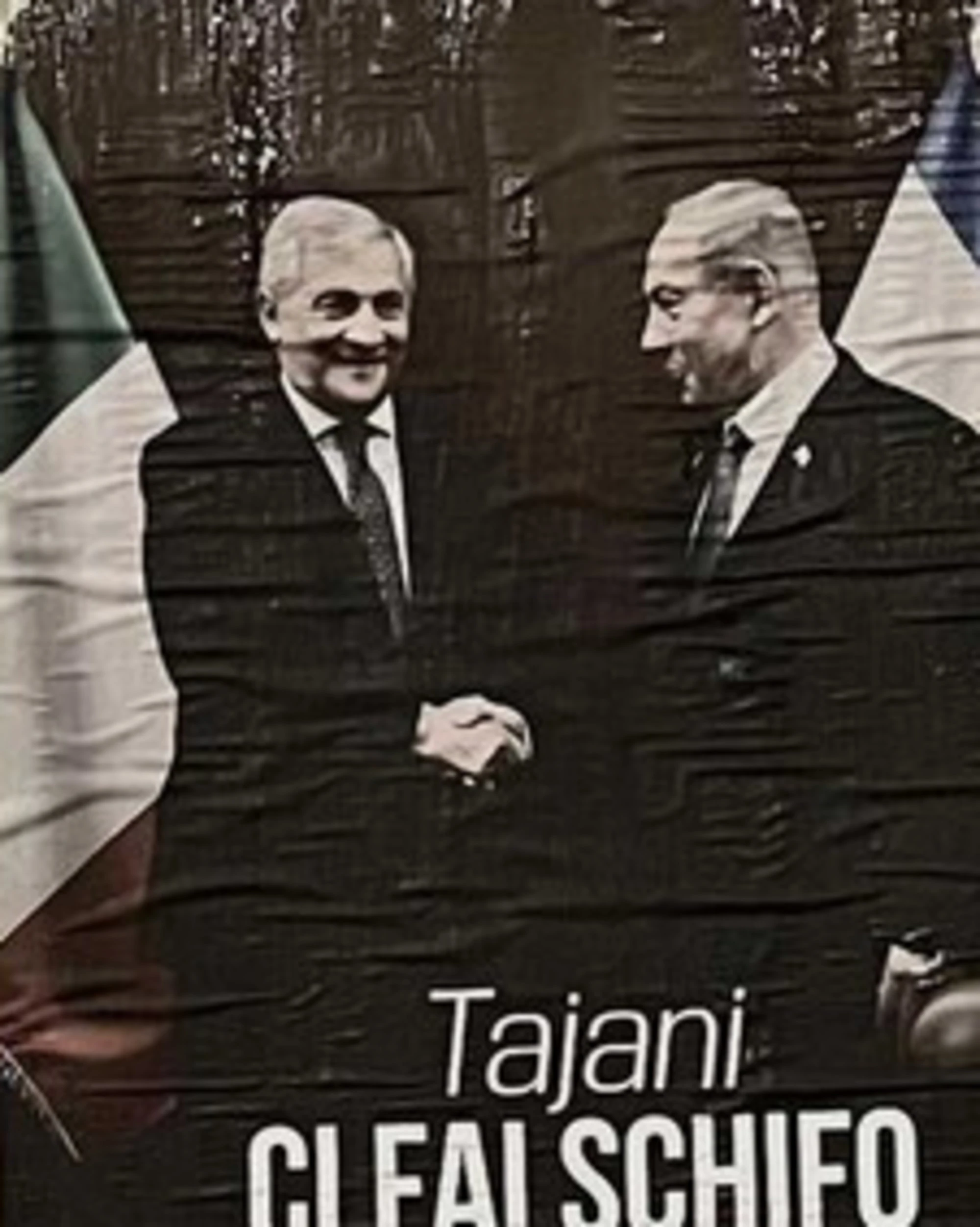 Pd, il manifesto dei giovani dem: "Tajani ci fai schifo"