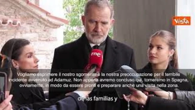Deragliamento treni in Spagna, Re Felipe: Sgomento e preoccupazione. Grazie ai soccorritori