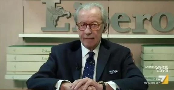 Vittorio Feltri, questione di corna: "Un po' cretino, ci ha messo troppo a capire che è una zocc***"