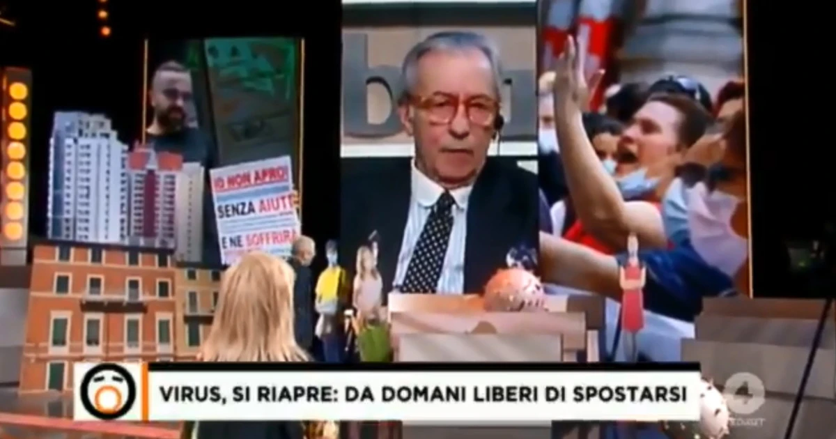 Vittorio Feltri a Fuori dal Coro: "Pieno di cacca e pipì, mi fa schifo". L'estate del direttore
