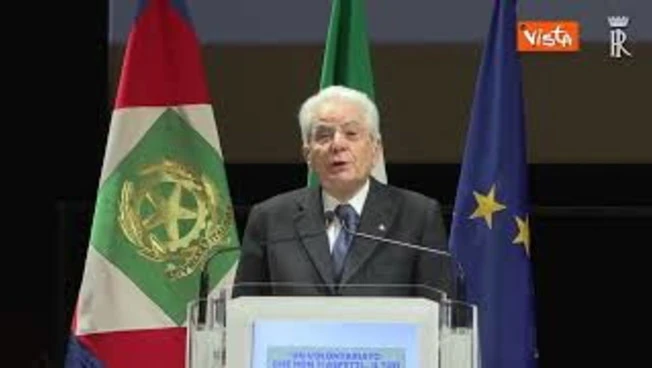Mattarella: Volontariato fattore di unità. Forza sociale culturale ed educativa