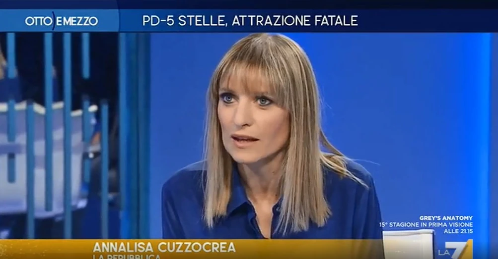 Otto e Mezzo, Annalisa Cuzzocrea: "Giuseppe Conte, grande intesa con Franceschini e Zingaretti"