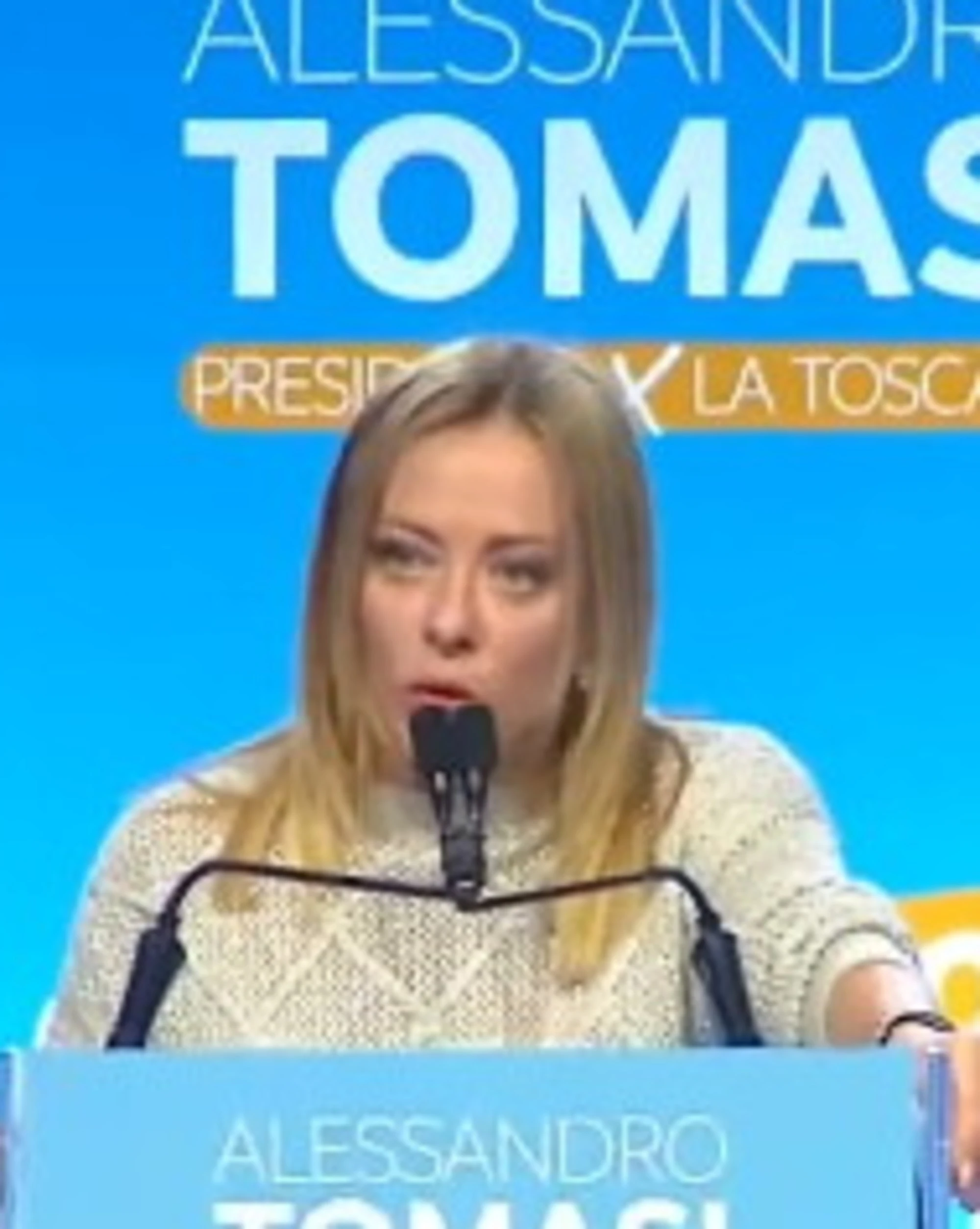 Toscana, l'affondo di Meloni: "Cintura nera nello smentire le bugie della sinistra"