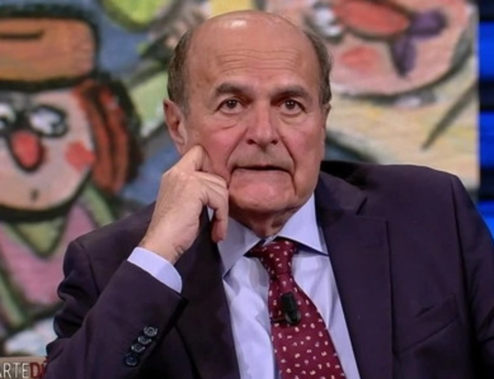 Pierluigi Bersani zittito da FdI: "Prendine atto"