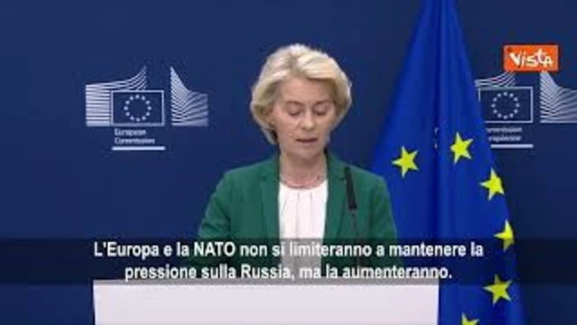 Von Der Leyen: Attacco russo a Lipsia segna escalation, non lo tollereremo