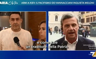 L'Aria che tira, Calenda contro Vannacci: "Patriota di Putin, traditore della patria"
