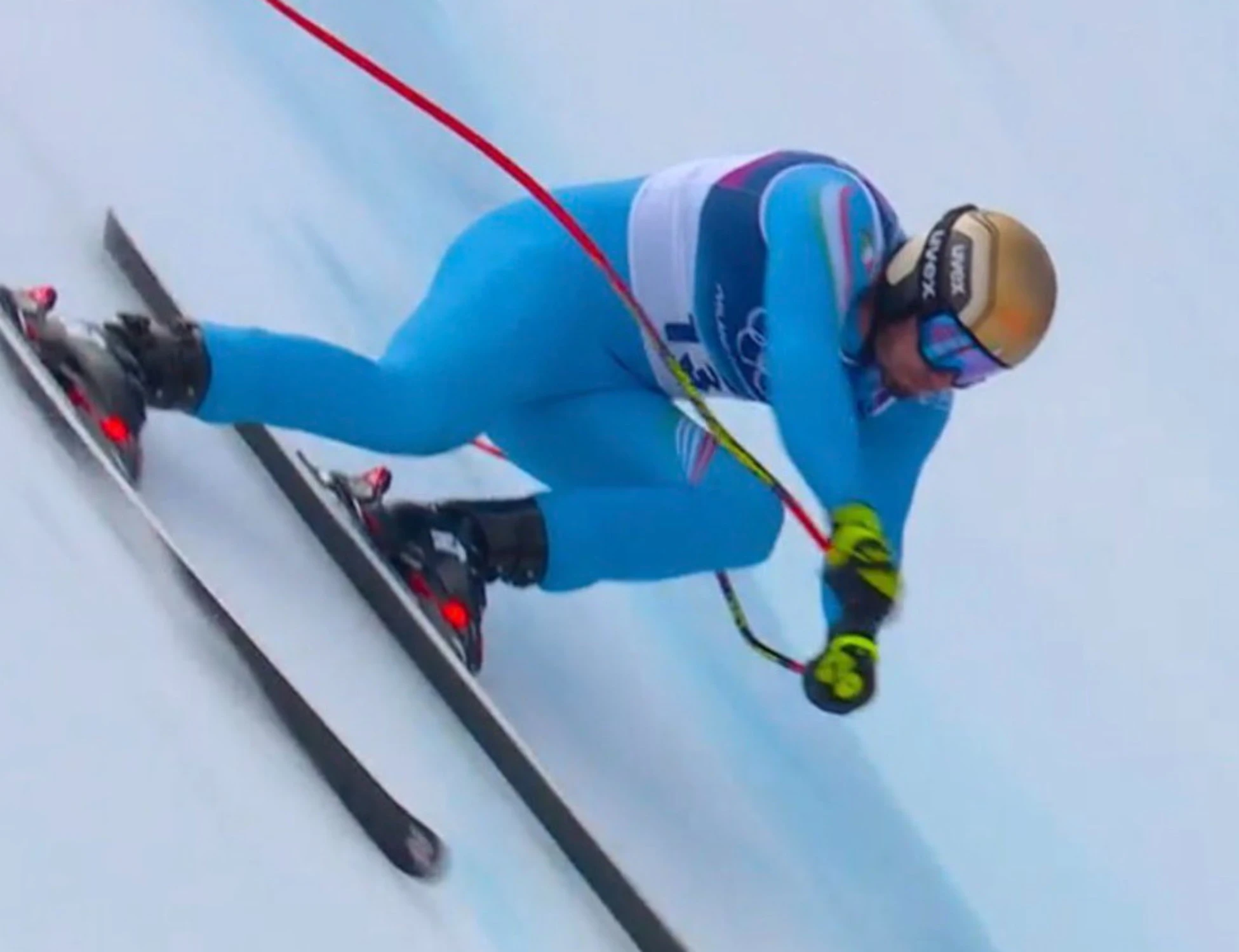 Milano-Cortina, Franzoni delude e Paris cade: SupeG, delusione azzurra