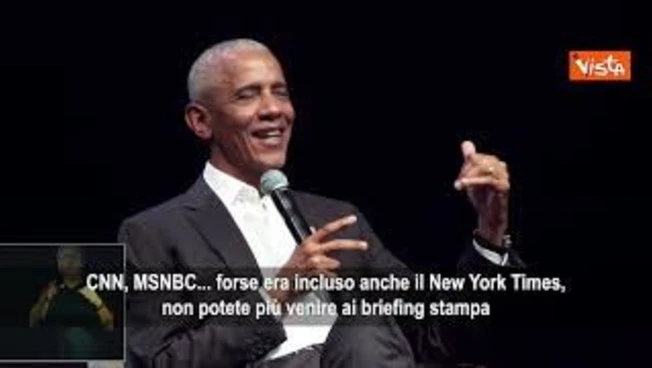 Obama su ban media Casa Bianca: Cosa sarebbe successo se avessi detto a Fox News 'Fuori di qui'?