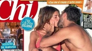 Belen Rodriguez e Gianmaria Antinolfi, "sguardi di fuoco": l'incontro casuale al ristorante finisce male