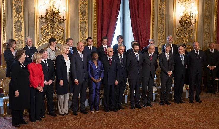 I ministri del governo Letta