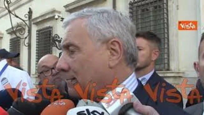 Guerra a Gaza, Tajani: "No alla deportazione dei palestinesi in altri Paesi"