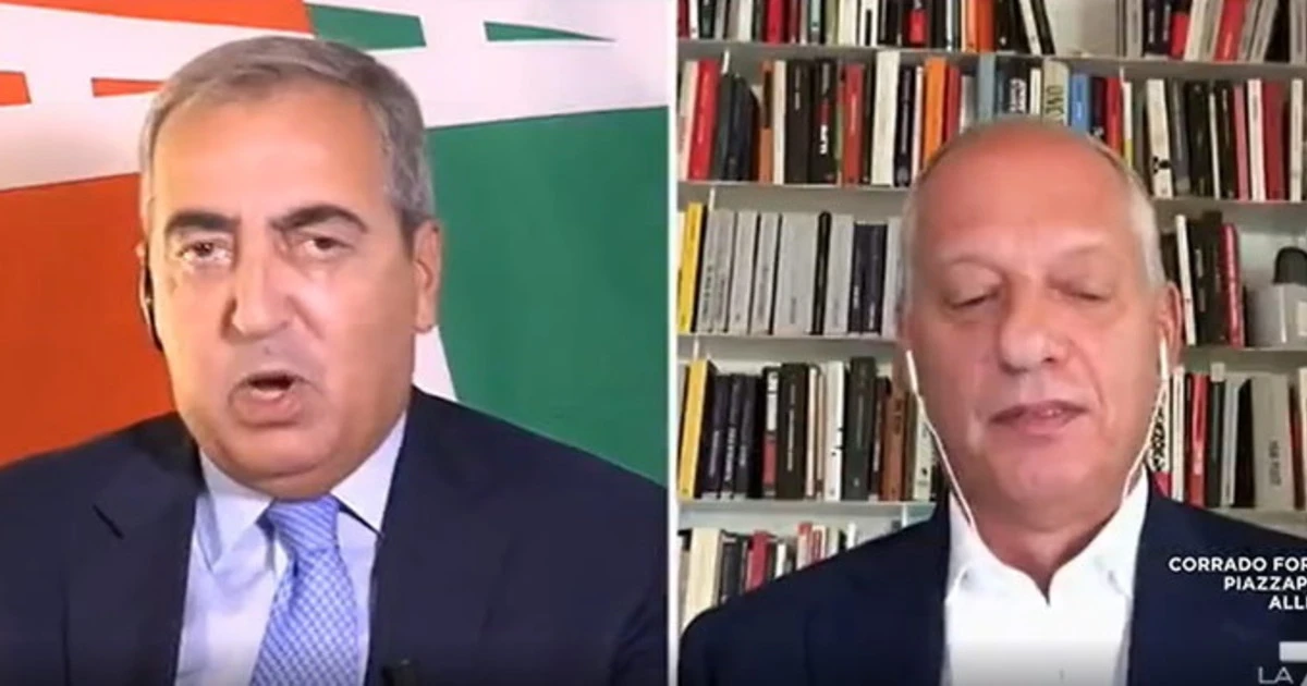 Maurizio Gasparri e Peter Gomez, rissa a L'aria che tira: "Non si indigna?", "Porcata". Myrta Merlino lancia la pubblicità