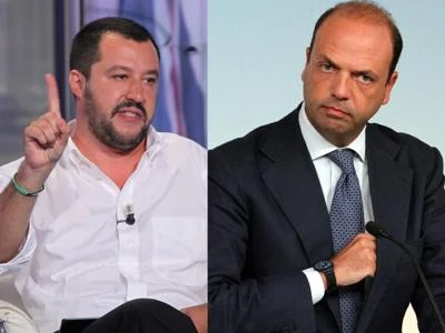 Alfano: "Salvini è contento che gli attentati non siano accaduti in Italia" la reazione di Salvini