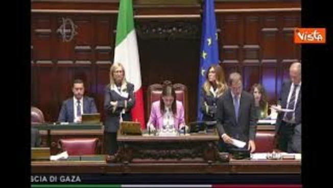 Ok della Camera a testo maggioranza su piano pace Gaza con 182 sì, 101 astenuti e nessun contrario