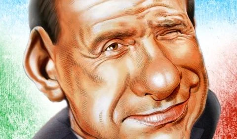 Silvio Berlusconi visto da Benny