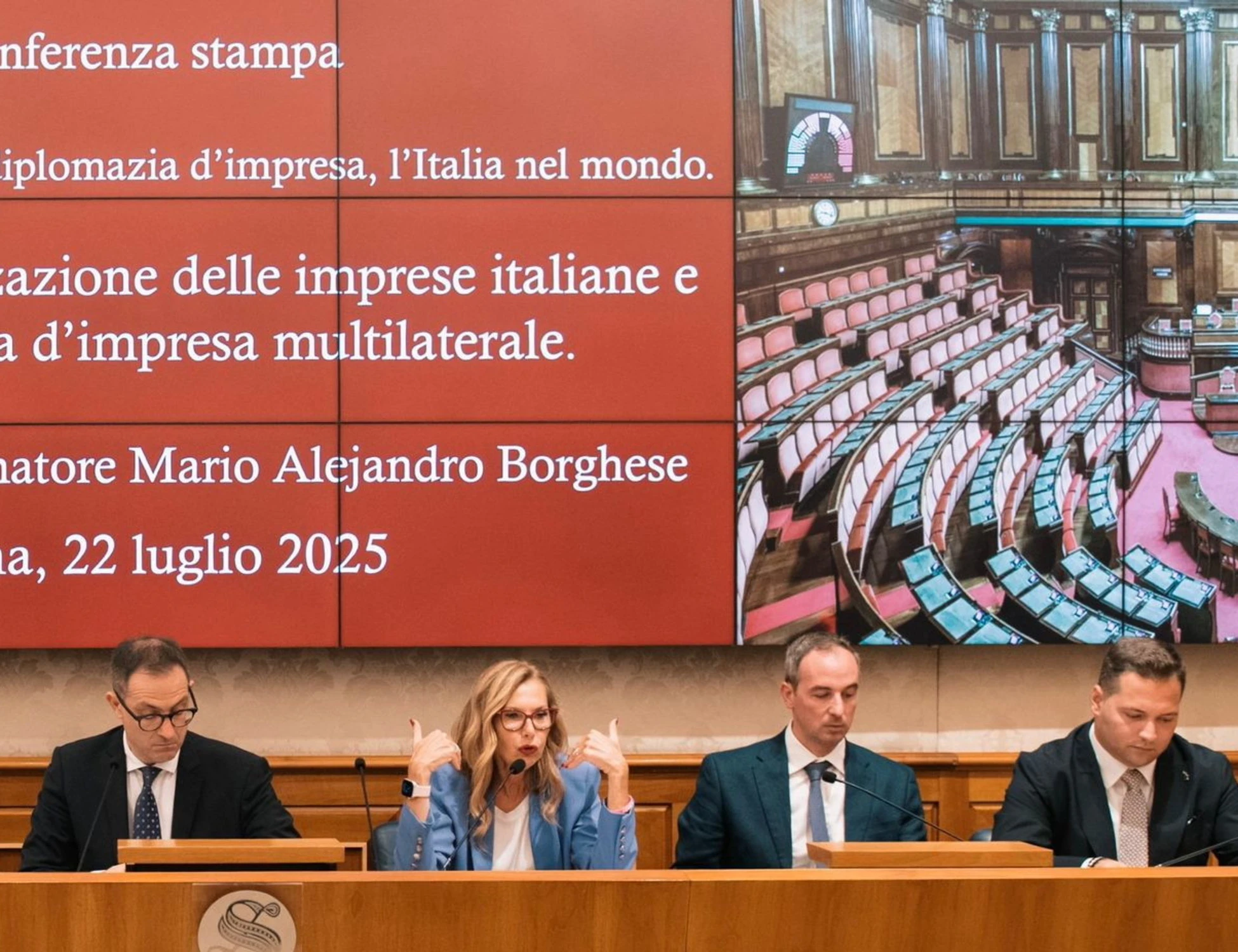 Presentato al Senato il Business Diplomacy Council, un ponte tra istituzioni e imprese 