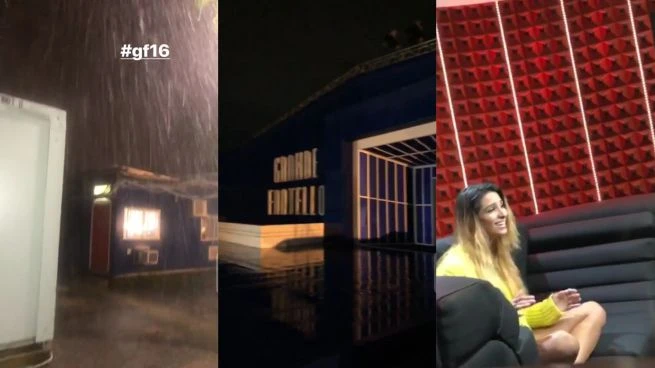 Grande Fratello, un fulmine squarcia il tetto della casa: Barbara D'Urso, stop alla diretta