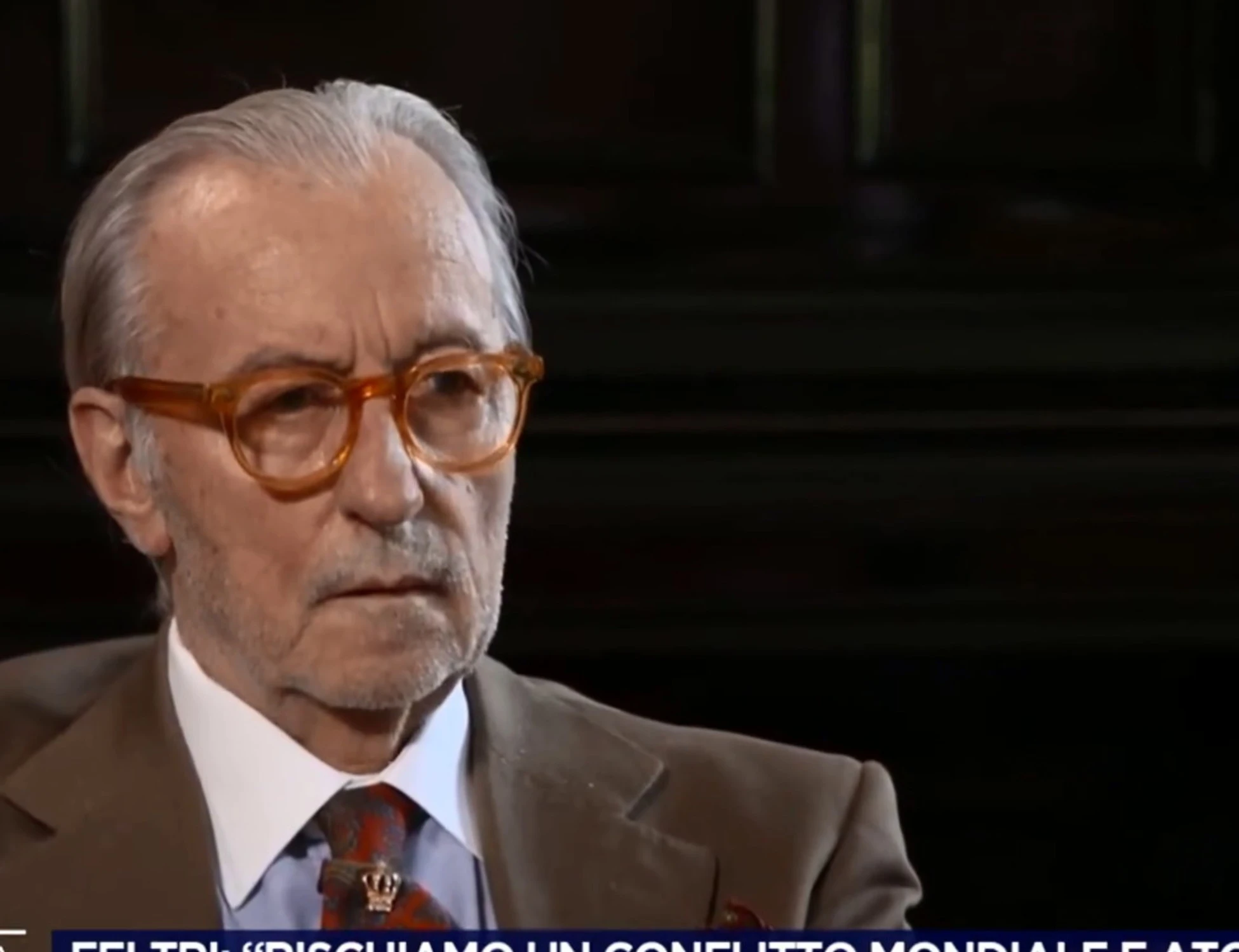 Vittorio Feltri, guerra e terrore: "Temo che questa volta ci siamo"