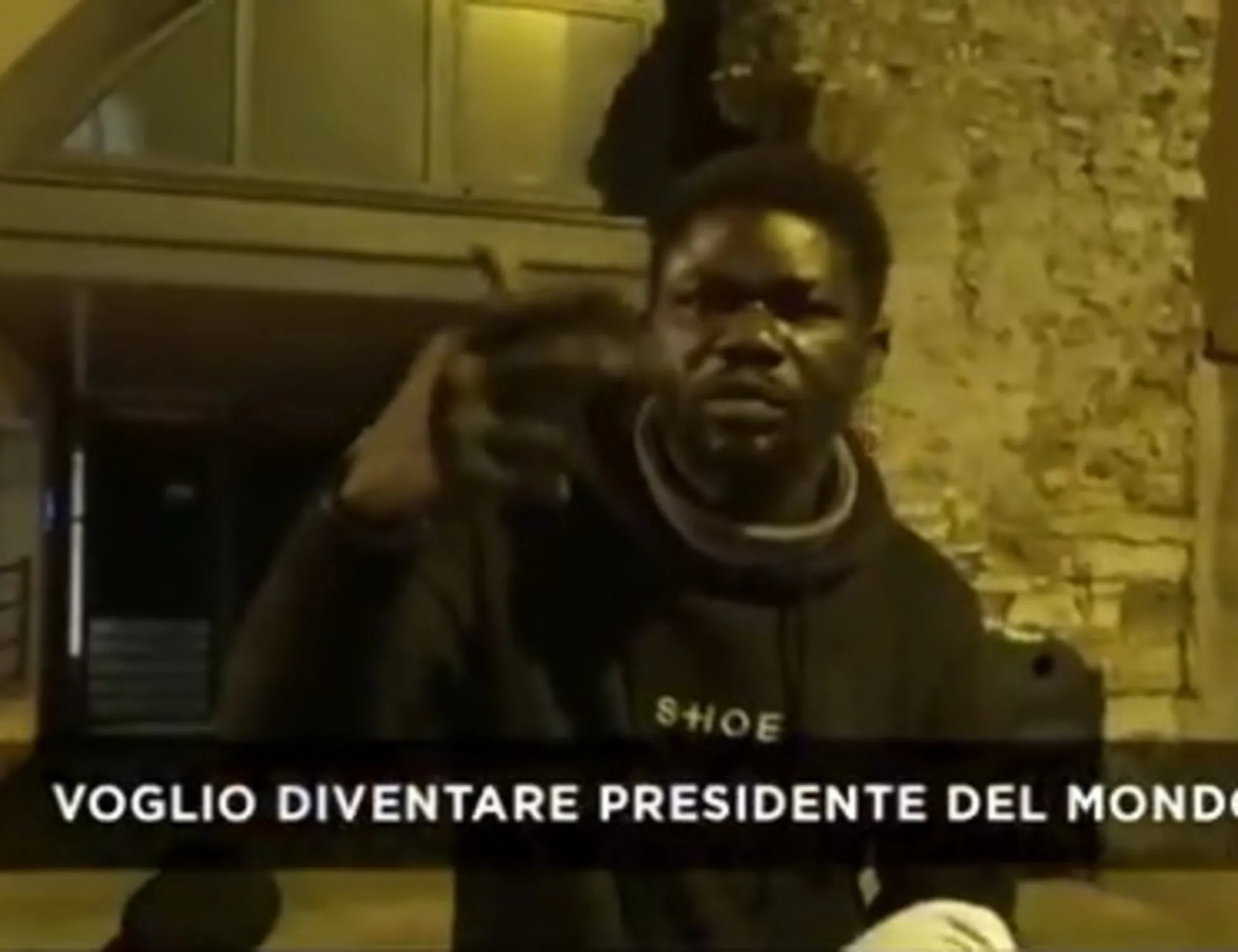 Leggi l'articolo: "Sono presidente del mondo, senza poliziotti": il delirio dell'immigrato in tv