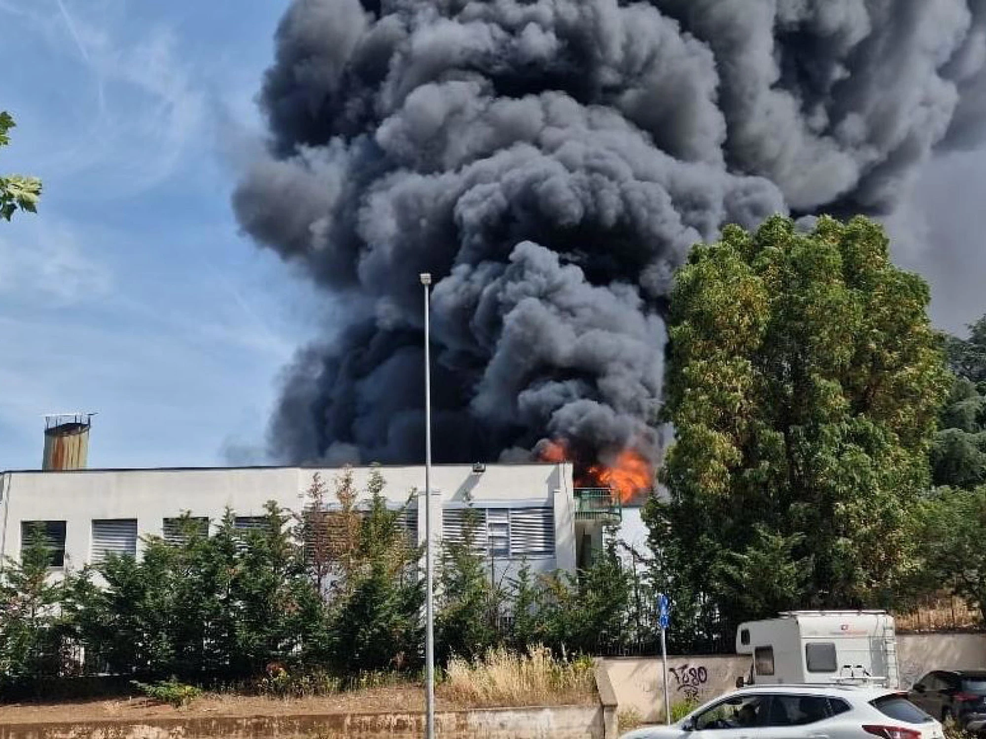 Rogo all'università della Tuscia, le fiamme devastano la facoltà di Agraria