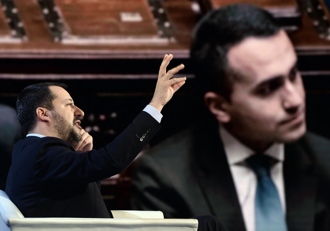 Dagospia, vertice di maggioranza domenica sera: Matteo Salvini e Luigi Di Maio, troppe tensioni