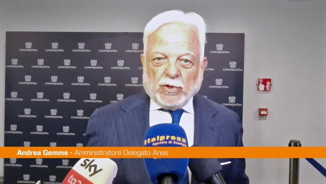 Gemme: "Da Anas piano da 43,2 miliardi al 2036, 10 miliardi per la rete Ten-T"