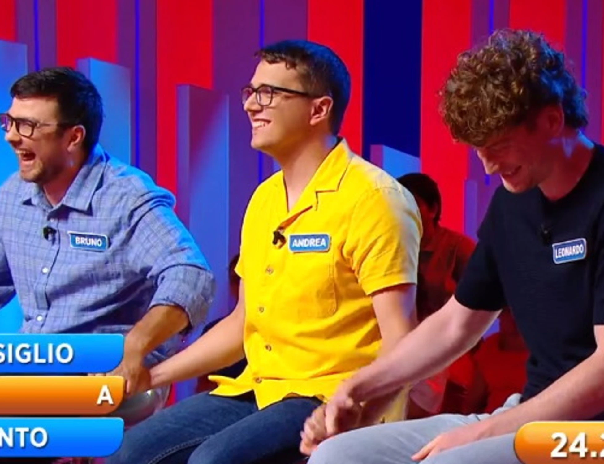 Reazione a catena, tripudio per Bruno dei Passatempi: "Bravo e coraggioso"