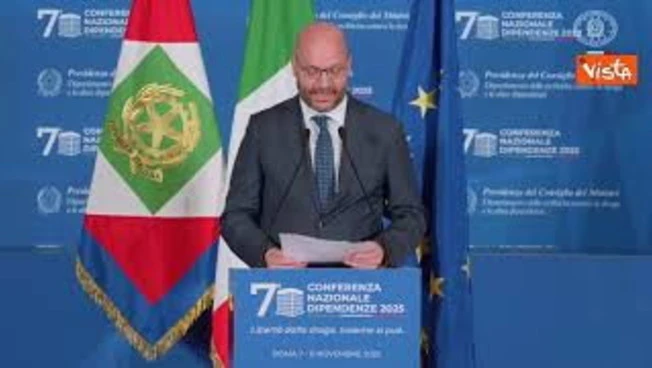 Lorenzo Fontana: Battaglia contro dipendenze una delle sfide più complesse del nostro tempo