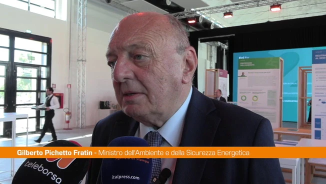 Pichetto Fratin "Il nucleare fa parte del mix energetico di un Paese moderno"