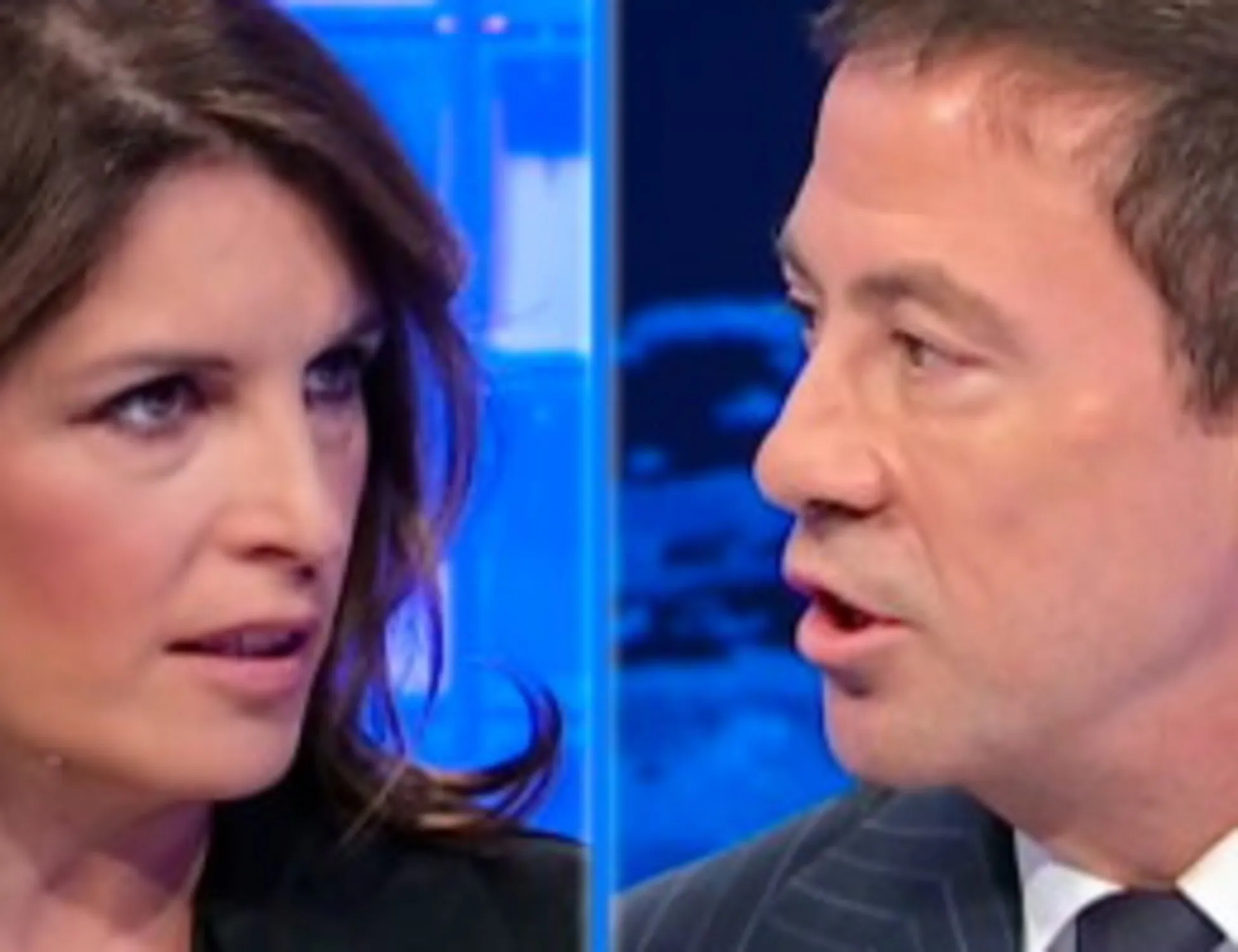 Leggi l'articolo: "Lasciatemi parlare": tensione Bocchino-Aprile