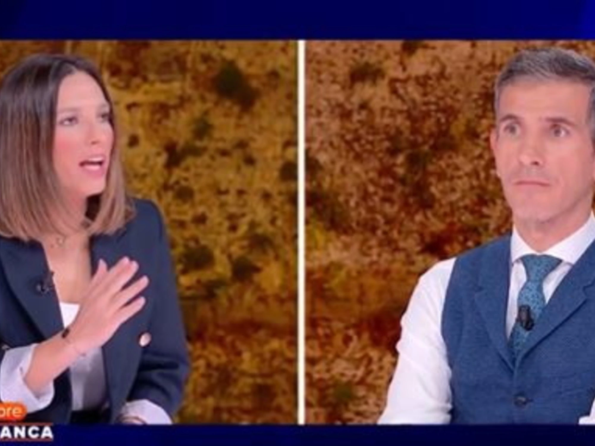 E' sempre cartabianca Lisei smonta la Baldino: "Meloni fa la guerra ai poveri?"