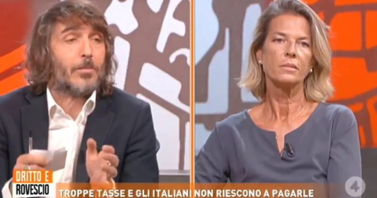 Giuseppe Cruciani contro Claudia Fusani a Dritto e rovescio: "Tsunami senza precedenti, ma come fai a dirlo?"