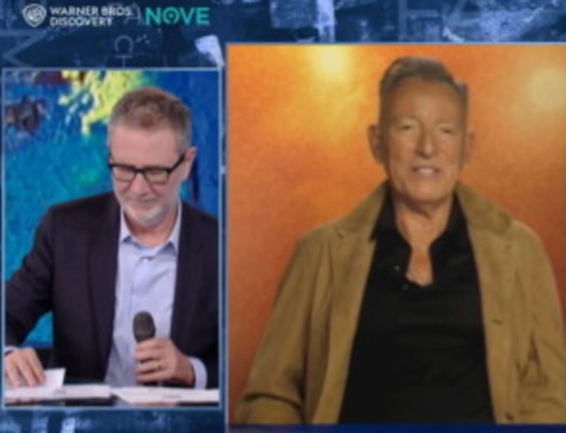 Che tempo che fa, Springsteen fa il comizio e Fazio annuisce