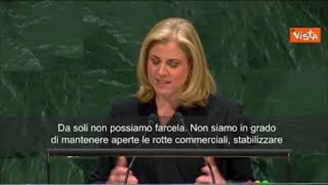 Meinl-Reisinger (Austria) a Onu: Ordine mondiale indebolito, vincolare potere a regole collettive