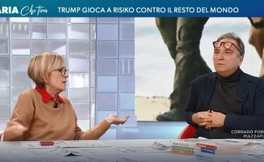 L'Aria che tira, alta tensione Caporale-Meli: "È uno str***?"