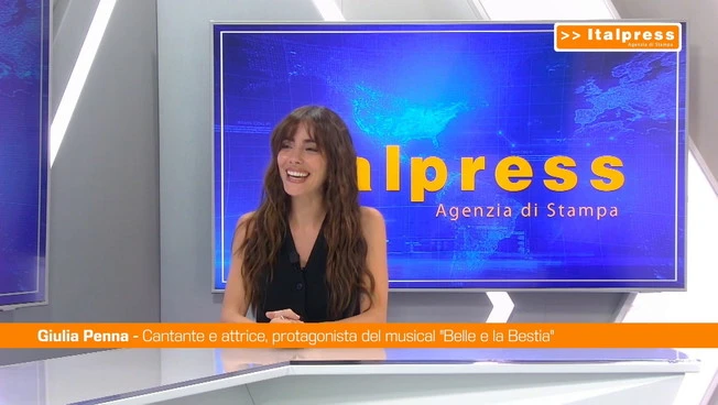 Giulia Penna debutta con "Belle e la Bestia", "Entusiasta del mio primo musical"