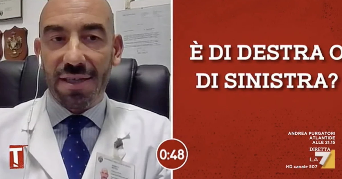 Matteo Bassetti a Tagadà, Tiziana Panella: "Destra o sinistra?". Ambizioni politiche, cosa si lascia sfuggire in diretta