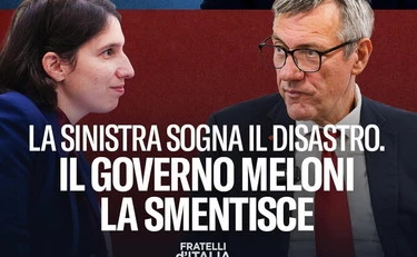 FdI umilia la sinistra: "Sogna il disastro? Il governo la smentisce", occhio ai numeri