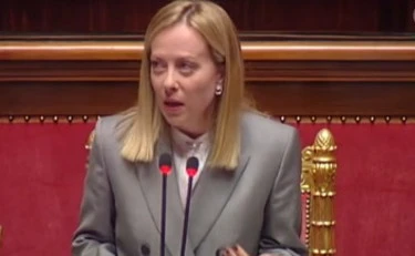 Giorgia Meloni in Senato, "non rispondo alle provocazioni, non è tempo di campagna elettorale"